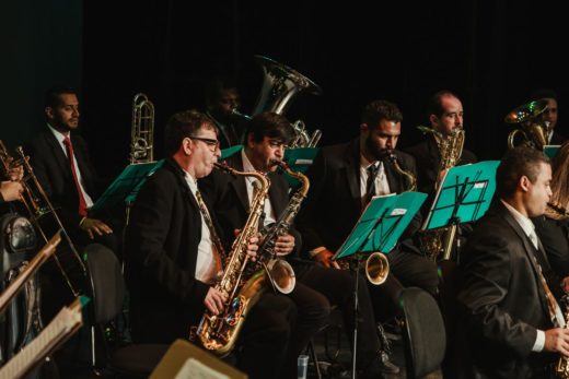 Oscar Fontoura Jr 2 apresentação na Orquestra de sopro de Osasco