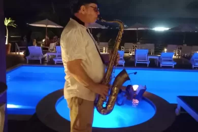 Oscar fontoura Jr saxofonista